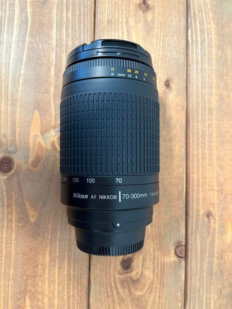 Nikon一眼レフ交換レンズダブルズームセット　28-80mm/70-300mm