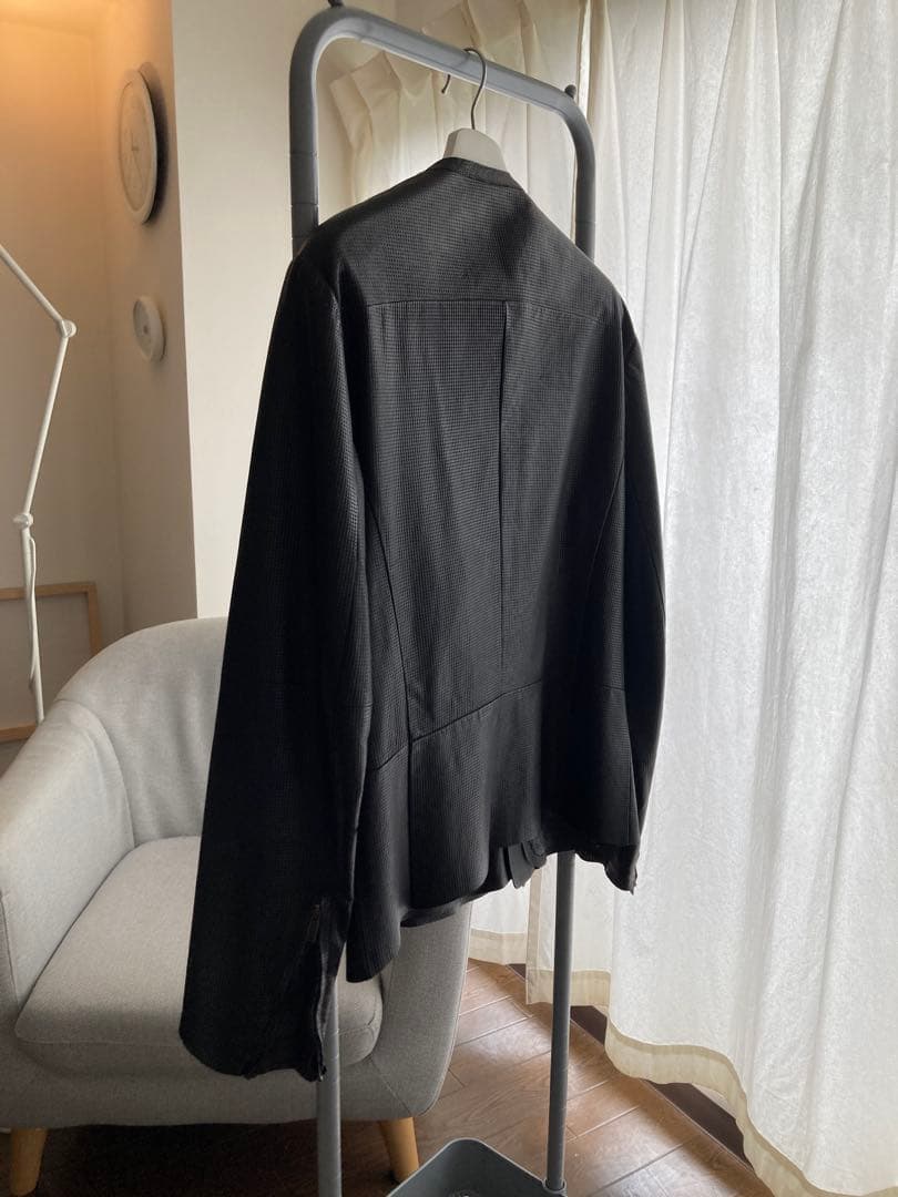 ARMANI エンポリ ライダース ラムレザー