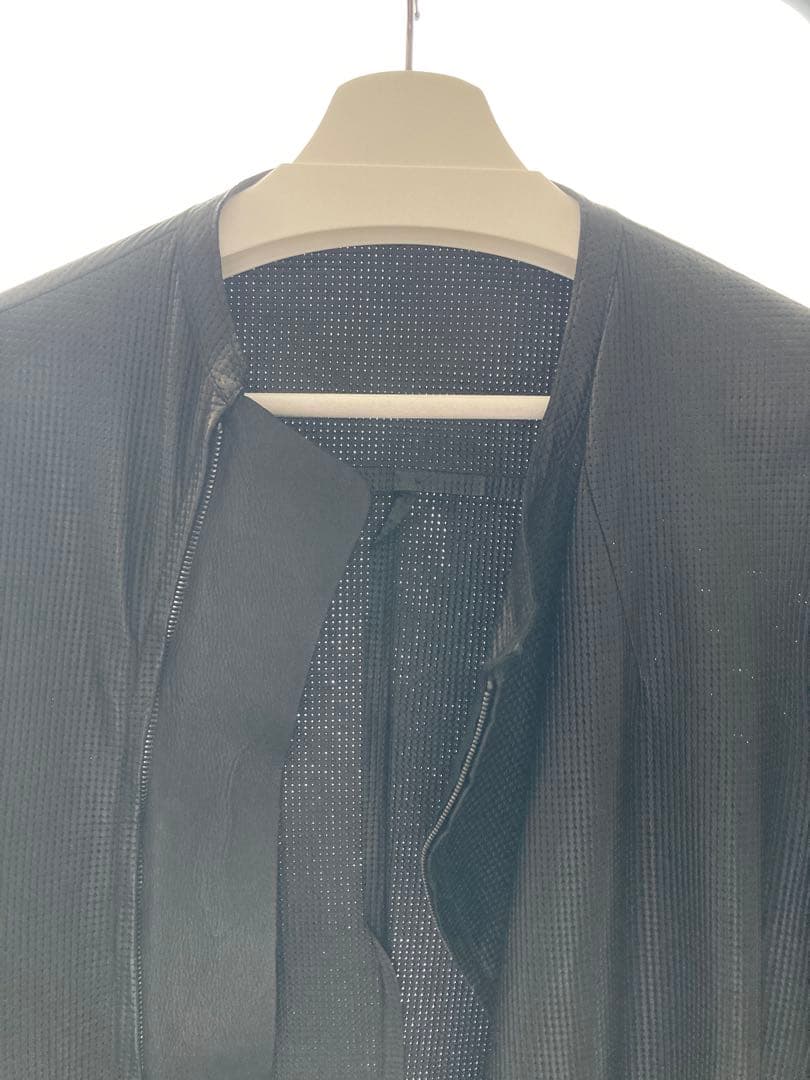 ARMANI エンポリ ライダース ラムレザー