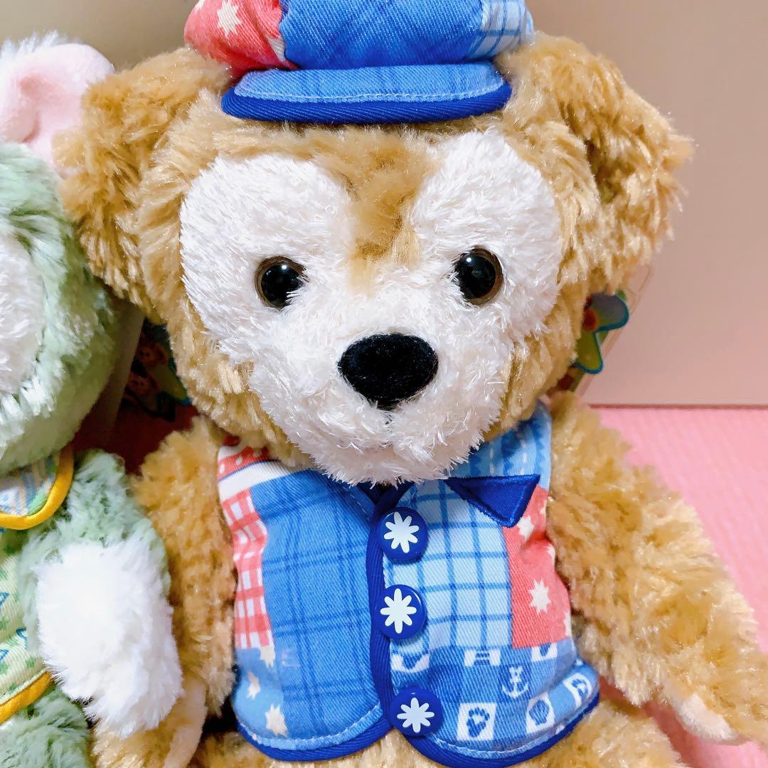 【お顔厳選】ダッフィー  シェリーメイ　ジェラトーニ　ss ぬいぐるみ　セット