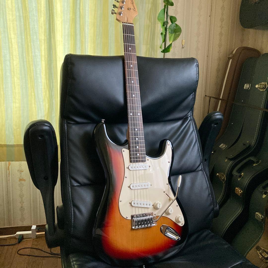 フレット打ち直し済み！　Bacchus コンポーネント？　ストラトキャスター