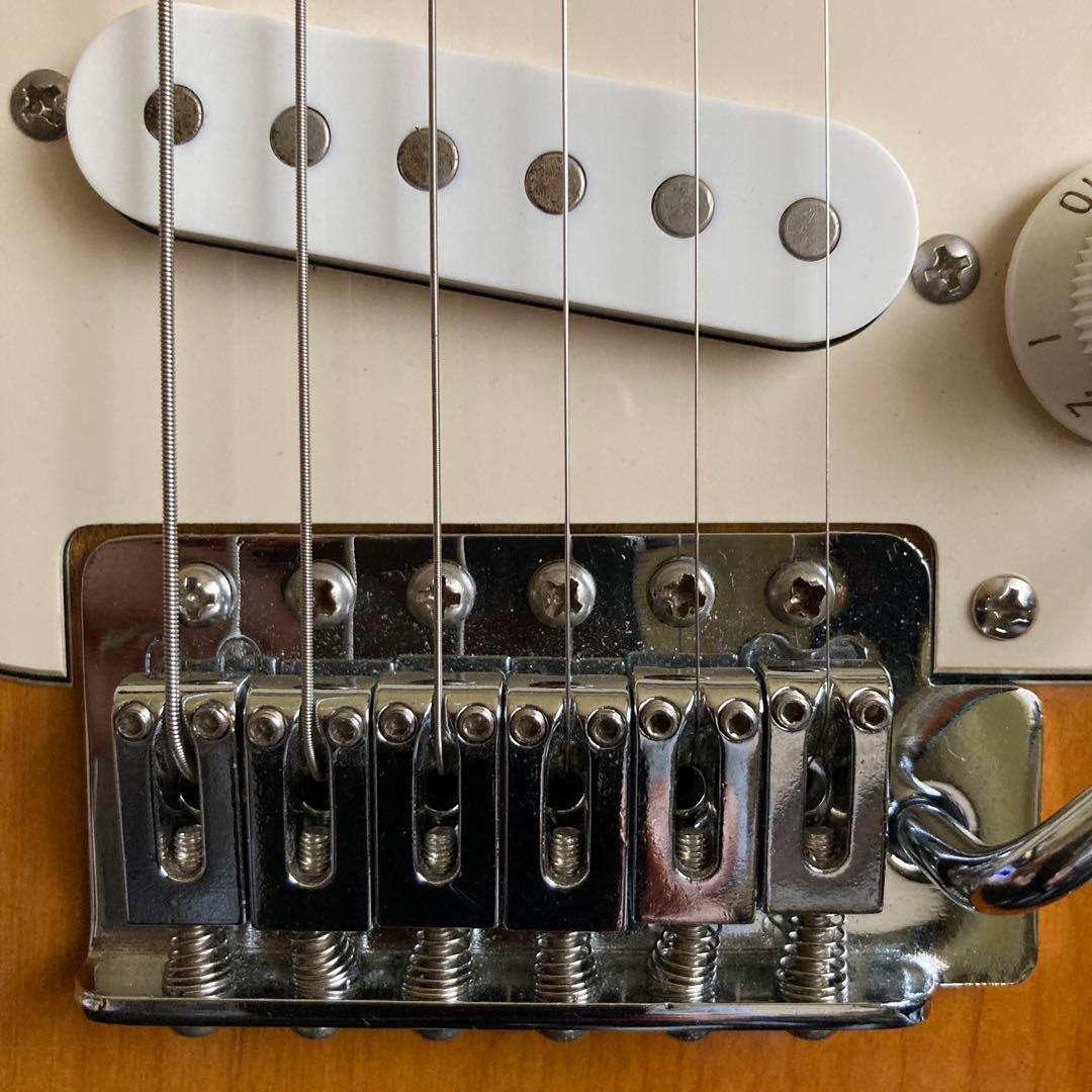 フレット打ち直し済み！　Bacchus コンポーネント？　ストラトキャスター