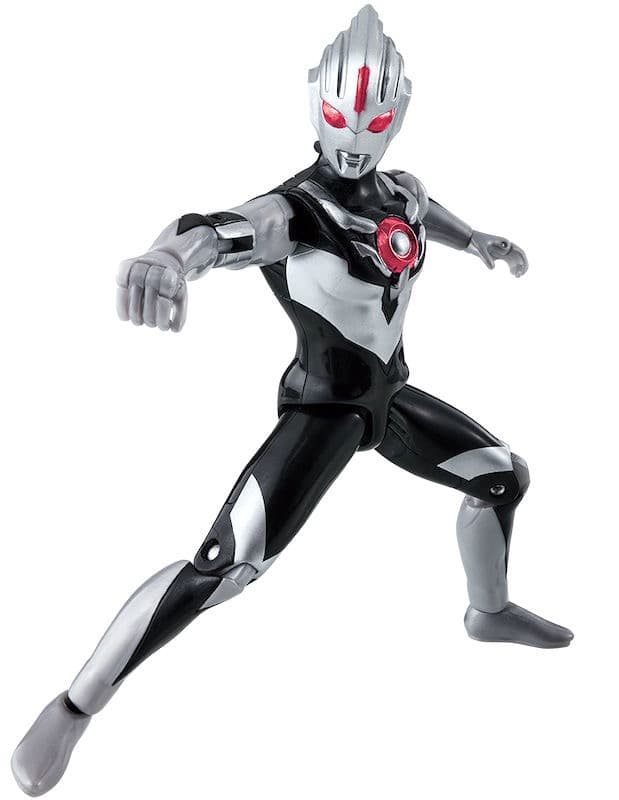 ★超稀少★ウルトラマンオーブダーク☆ウルトラアクションフィギュア★怪獣ソフビ