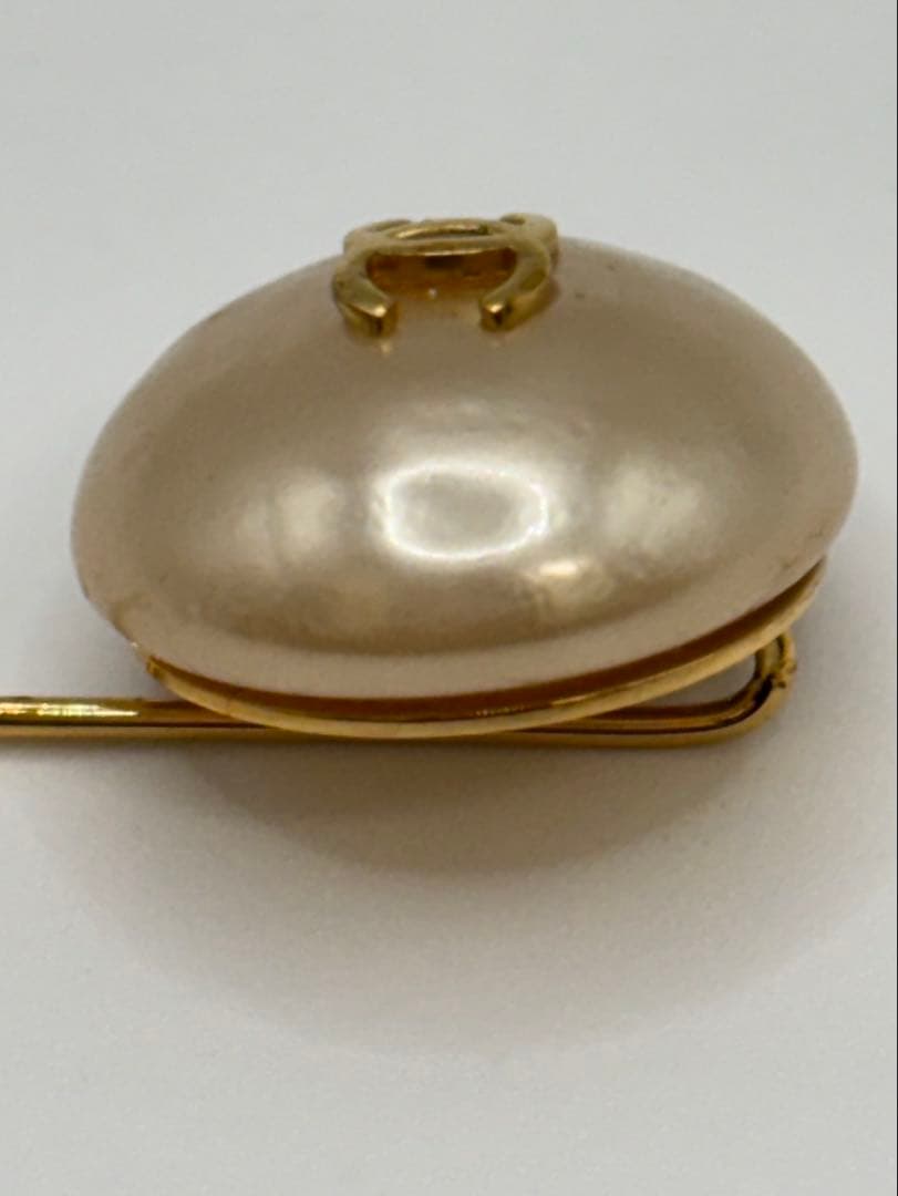 CHANEL 93P ココマーク GP ブローチ ゴールド