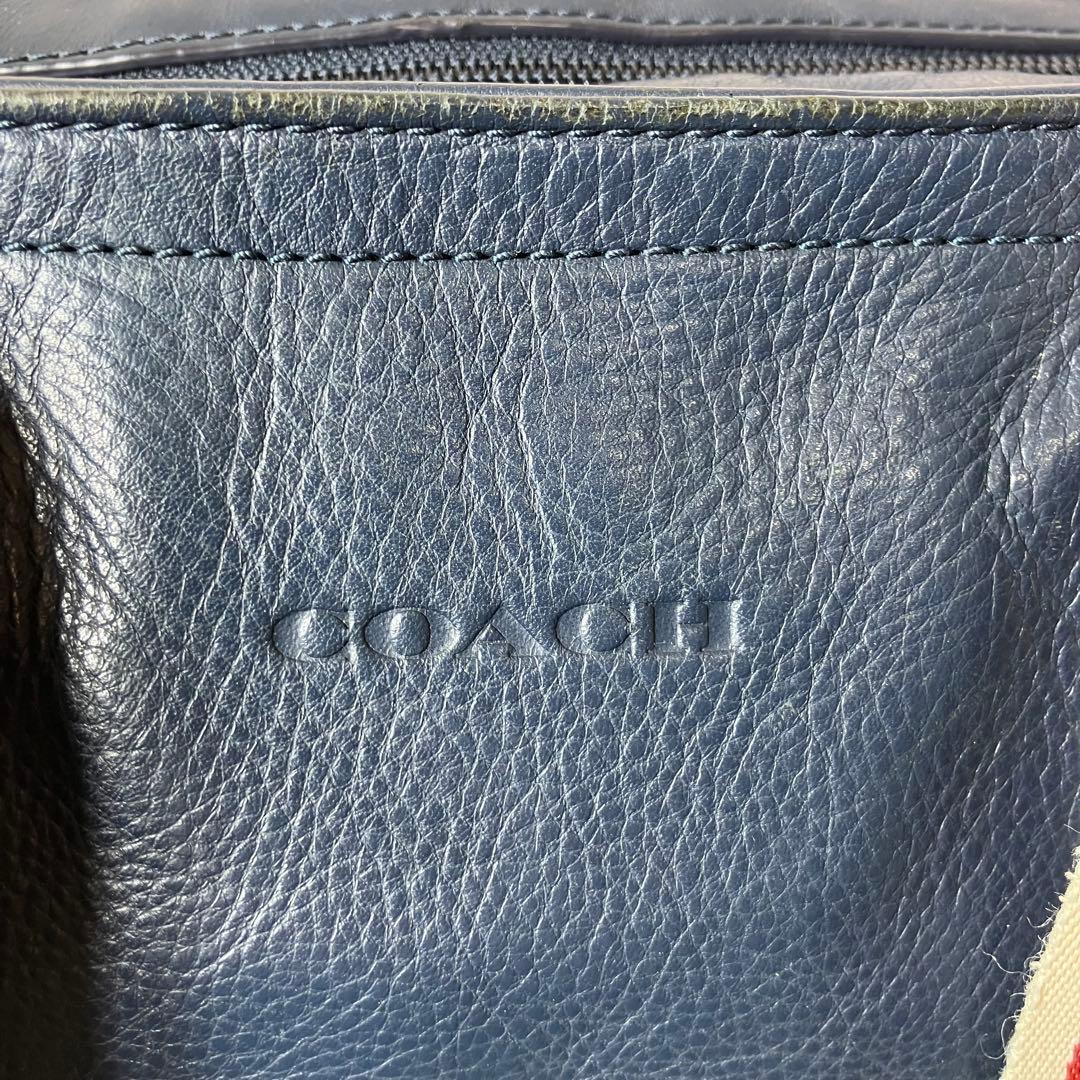 コーチ✨ヘリテージ レザー ユーティリティー A4 2way ビジネスバッグ