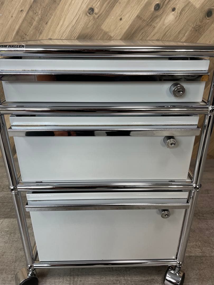 USM Haller ハラー　ロールボーイ　デスクワゴン　ライトグレー