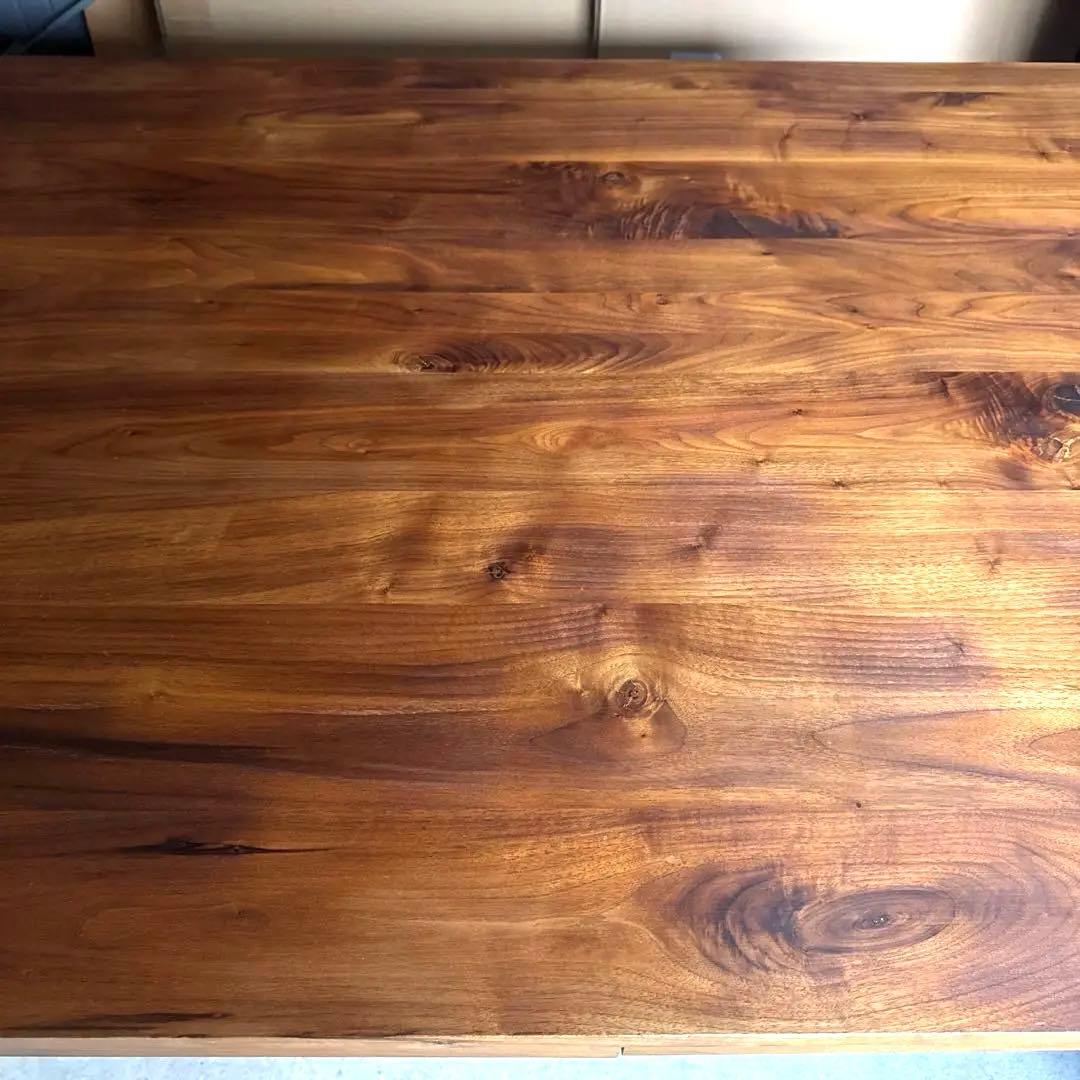 ダイニングテーブル　ウォールナット　無垢　180cm メンテナンス済み　送料込み