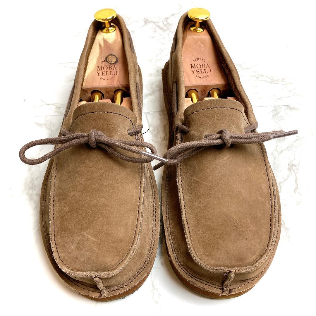 美品 レインボーサンダル モカ ローファー ブラウン 25cm 希少 スリッポン