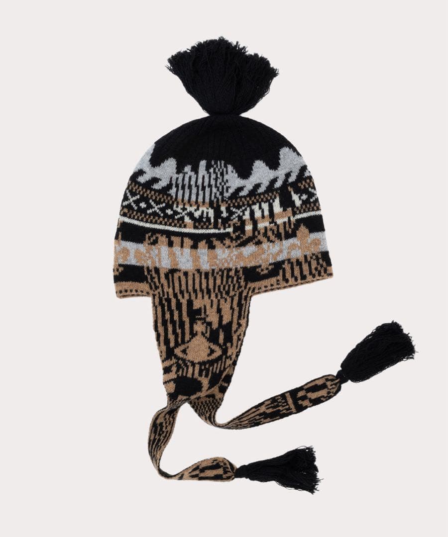 セ*ム様 ヴィヴィアン・ウエストウッド FLAP EARS ニット帽　新品未使用