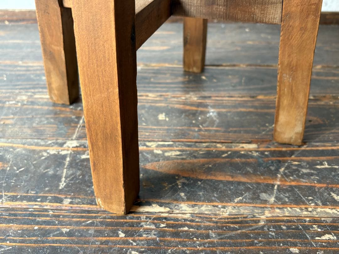 丸椅子 木製シンプルスツール　子椅子