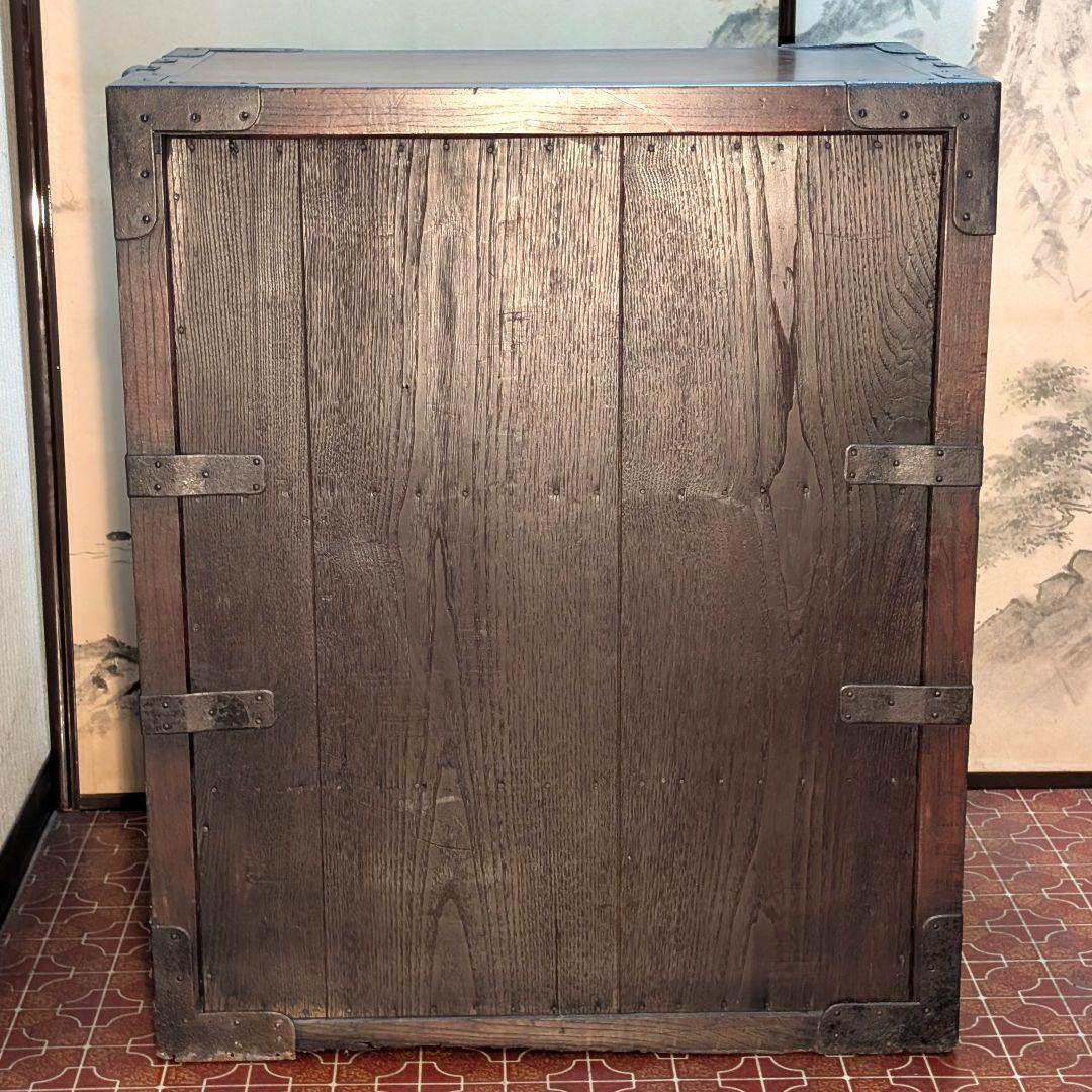 舟箪笥　帳場家具　時代家具　時代箪笥 骨董品　アンティーク　レトロ