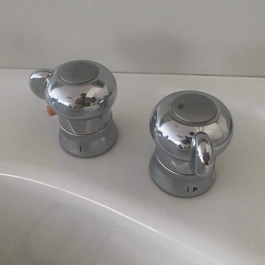 大広製シャンプーボール　上部サーモ付き　取り付け金具有り　美容室