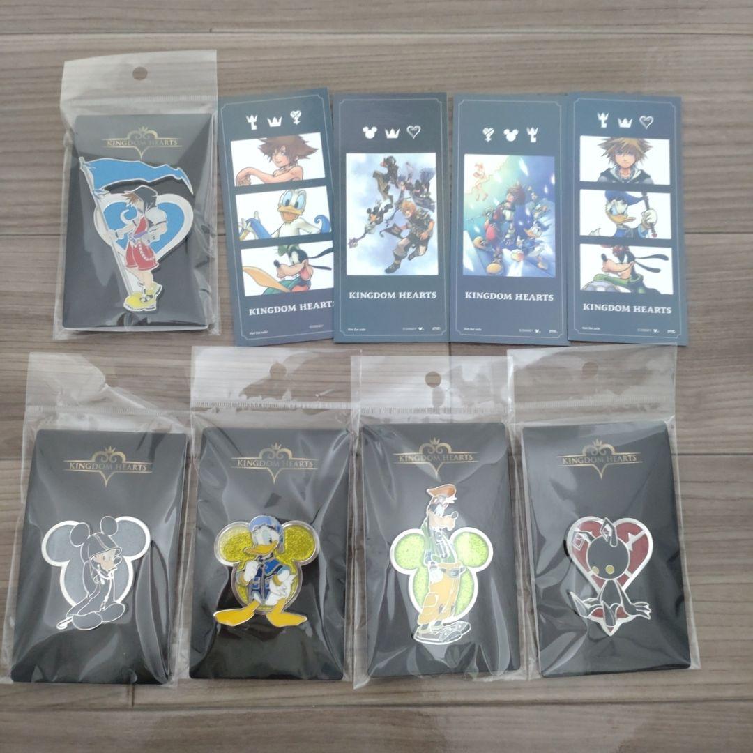 キングダムハーツ ロフト ピンズ 全5種類セット　ノベルティ付