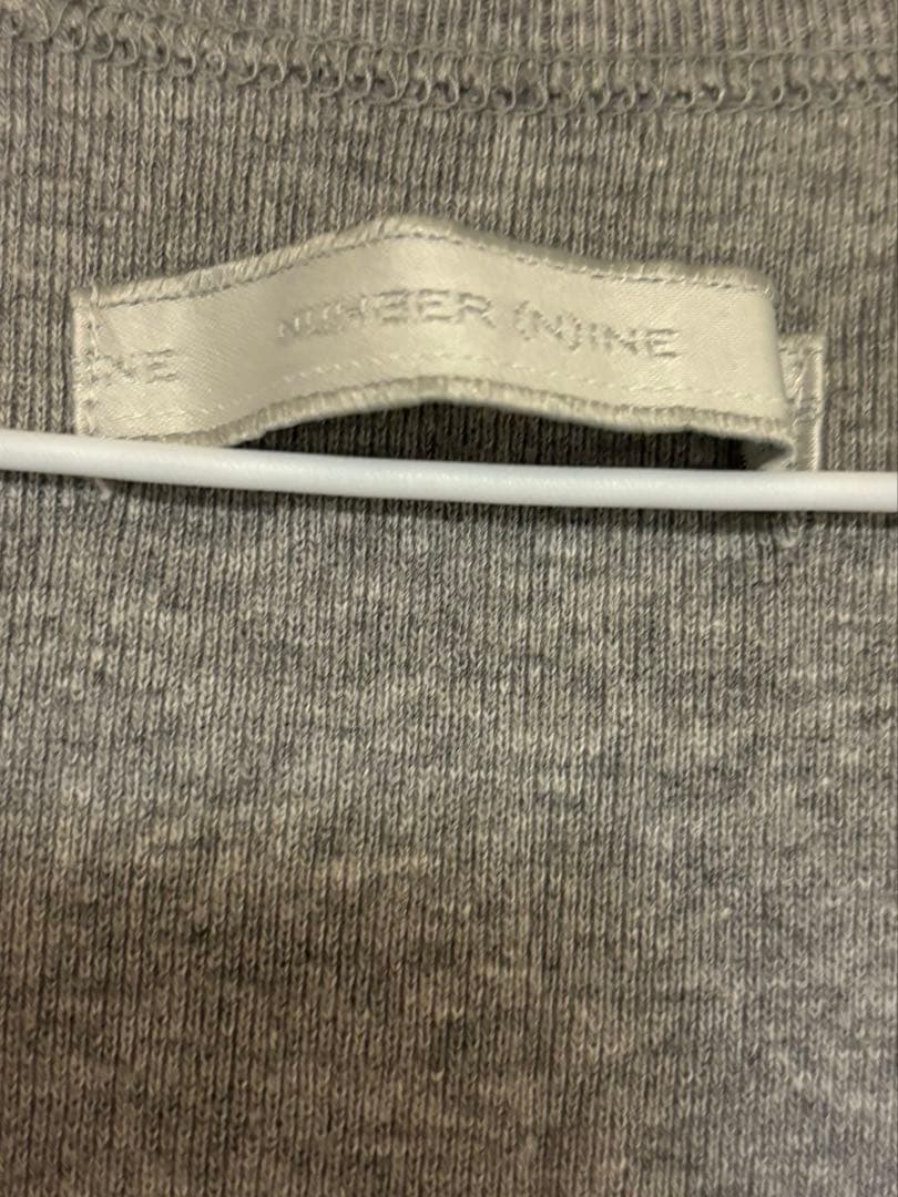 Number (n)ine スカルワッペン付きタンクトップ