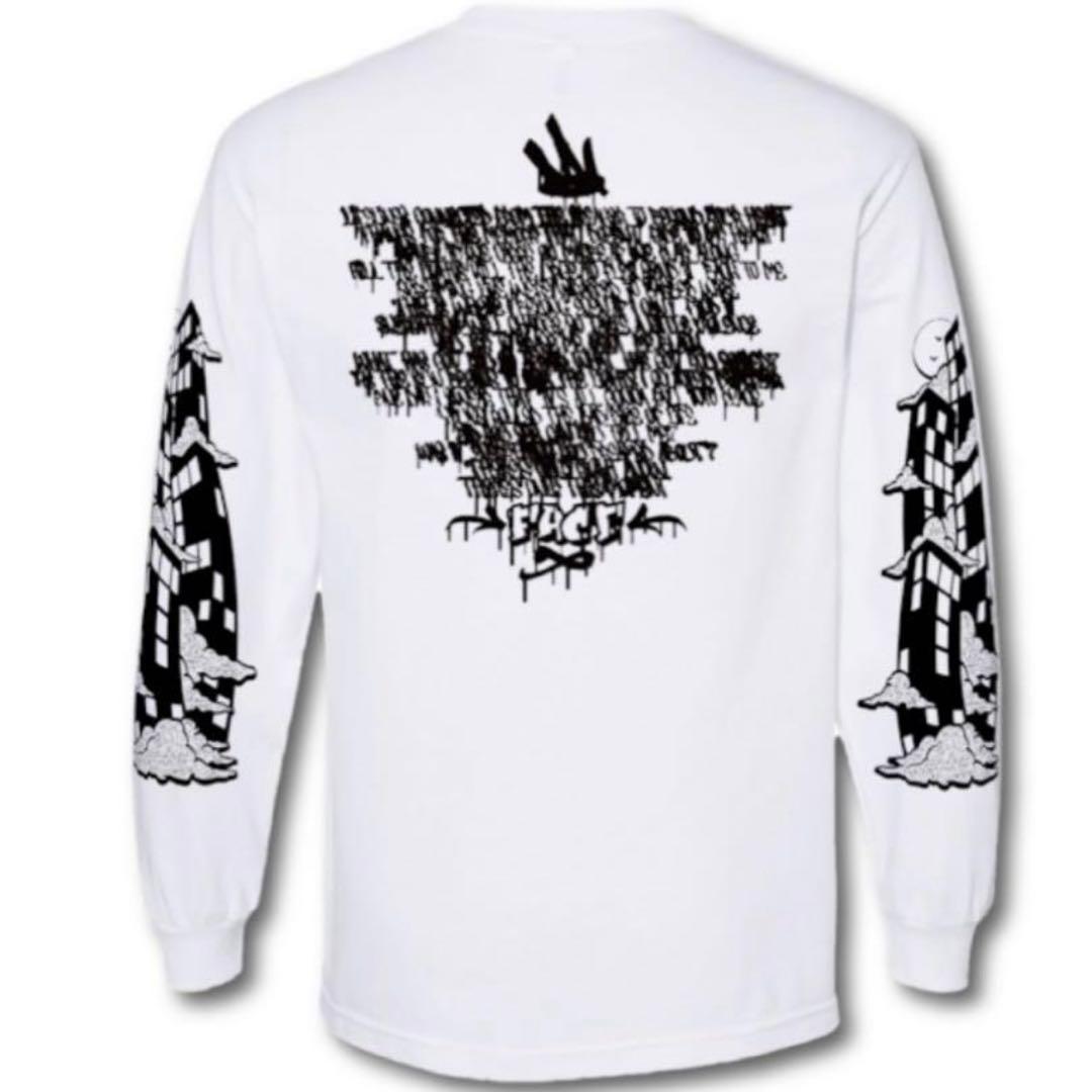 FACT POP PUNK CAT LONGSLEEVE Tee Lサイズ