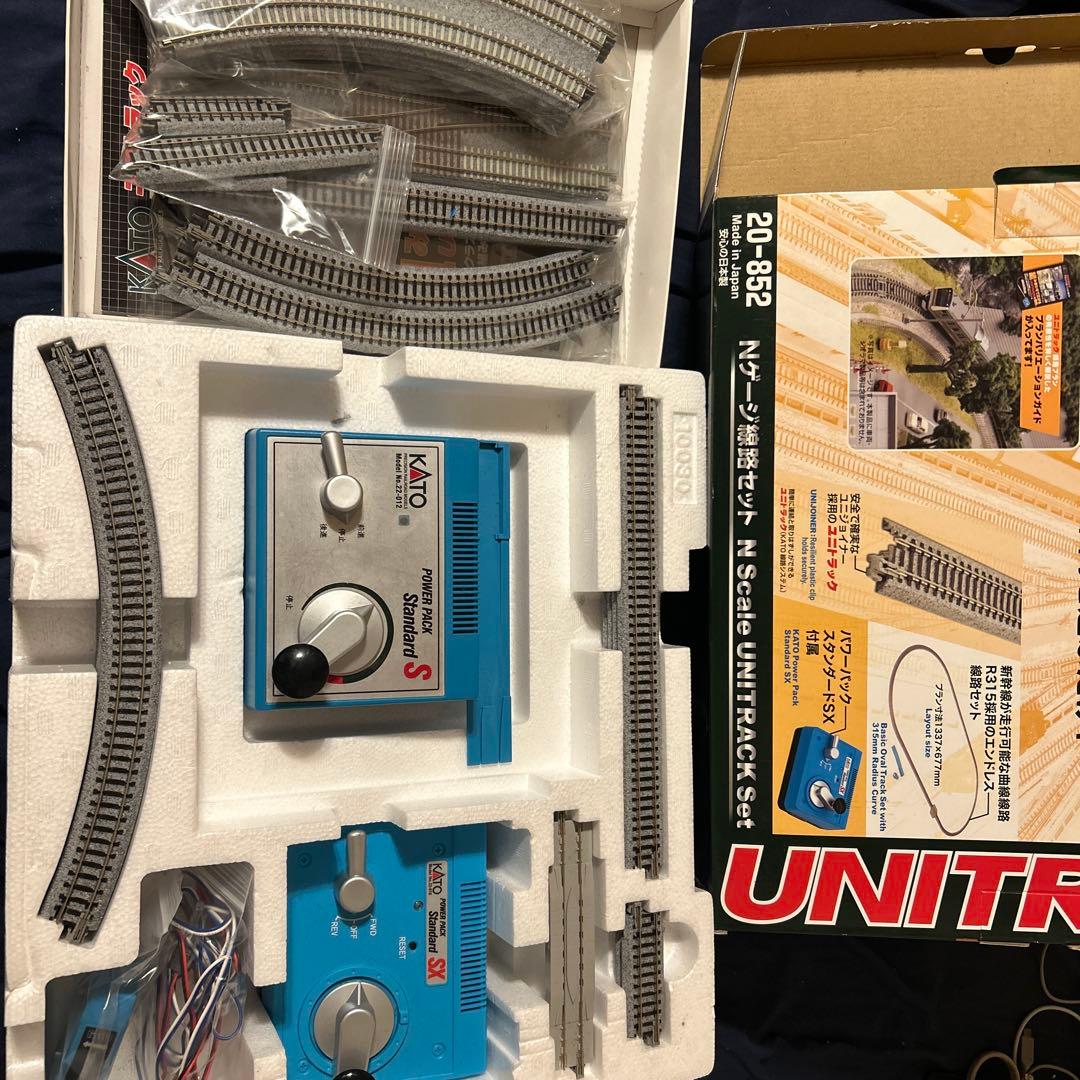 Nゲージ KATO 複線レイアウト レール パワーパック まとめ売り