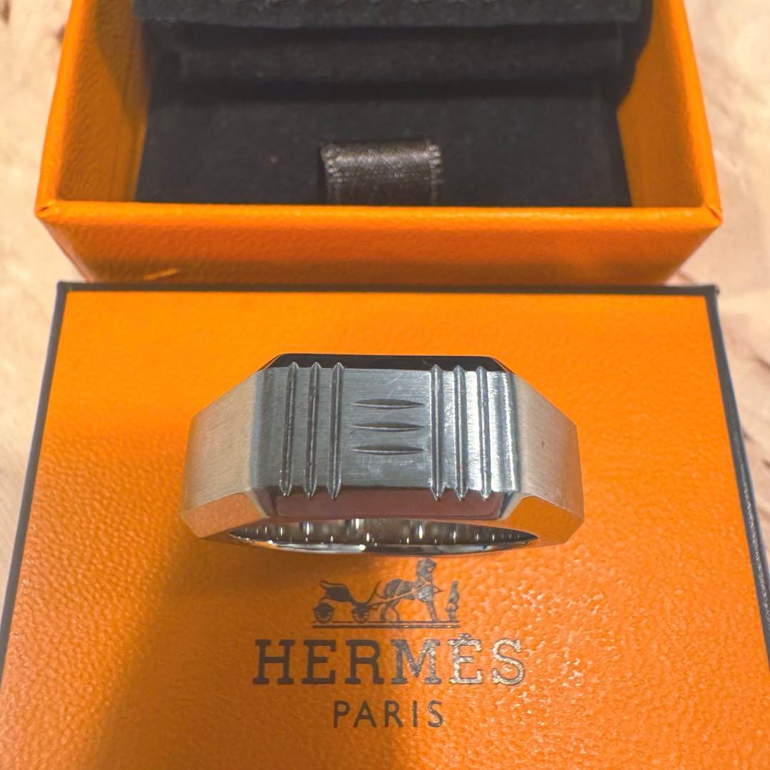 希少 HERMES Toolboxリング 60 メンズ 指輪 ツールボックス