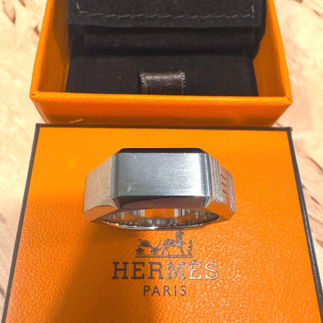 希少 HERMES Toolboxリング 60 メンズ 指輪 ツールボックス