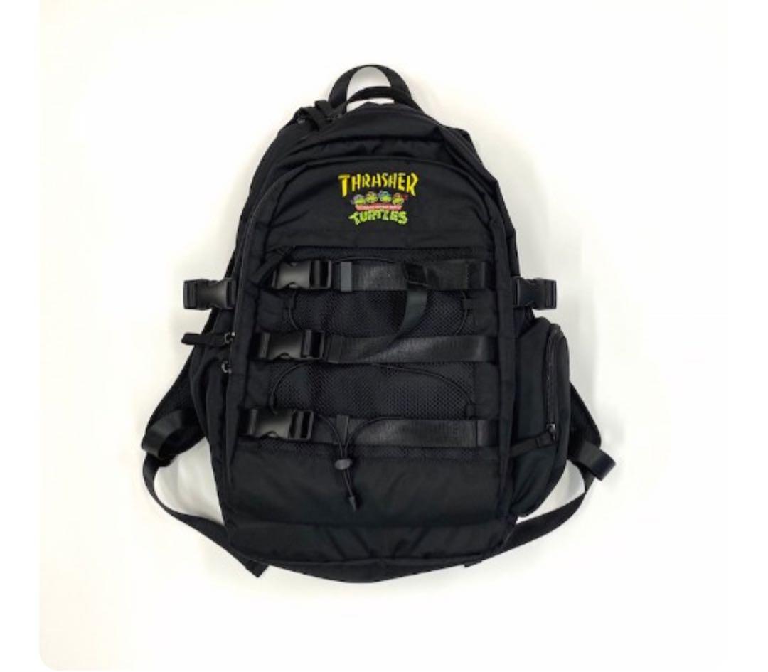 【完売品】【THRASHER×ミュ－タント タ－トルズ】3ベルトデイバッグ