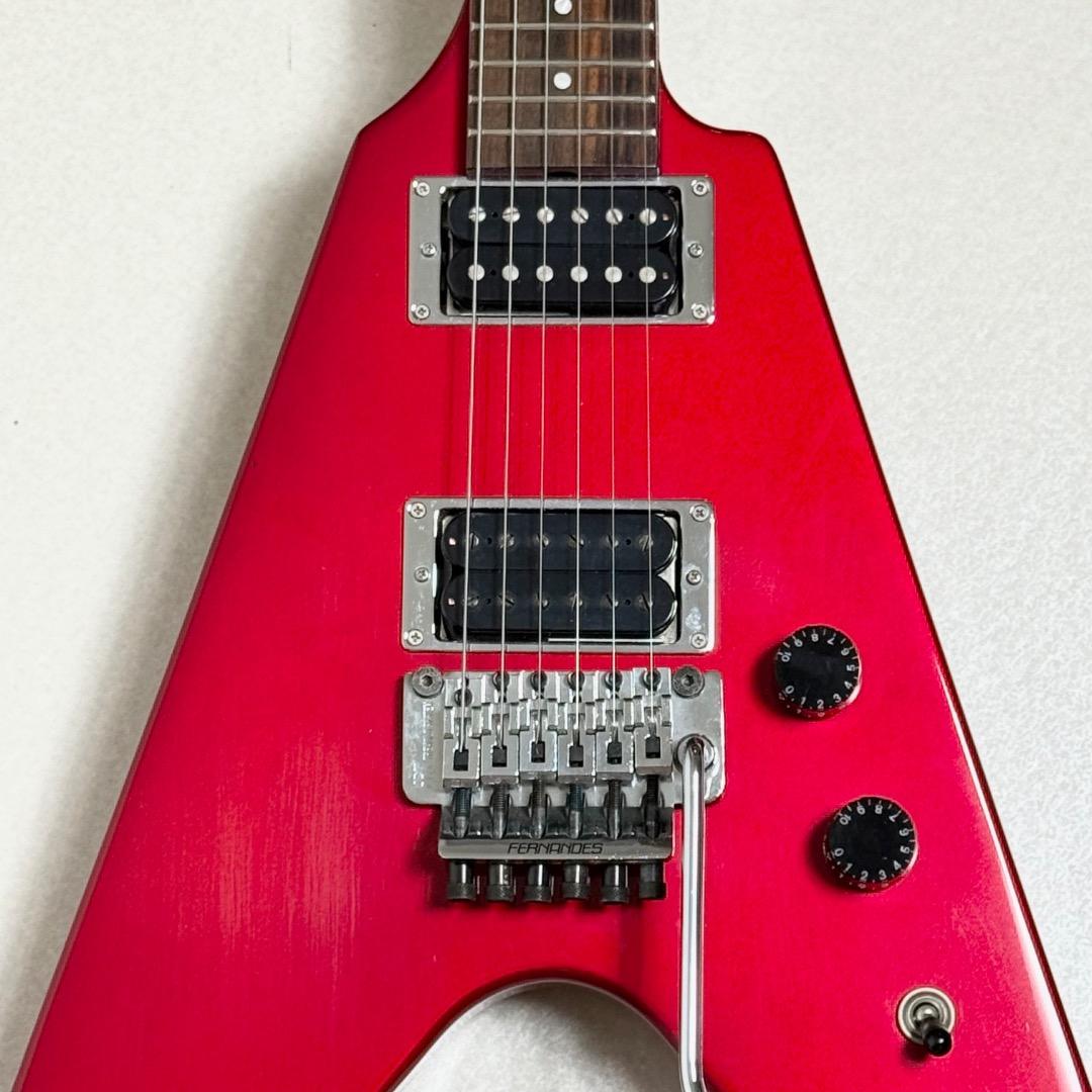 美品 FERNANDES BSV Flying-V タイプ エレキギター