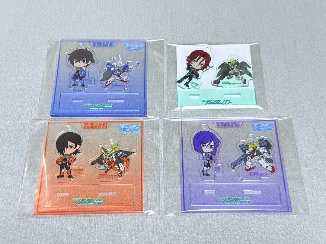ガンダムOO とるパカ！　刹那　ロックオン　アレルヤ　ティエリア　セット