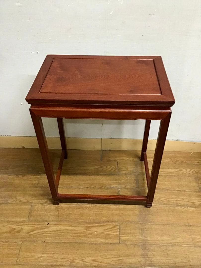 管293☆中国民芸家具☆花梨☆ネストテーブル