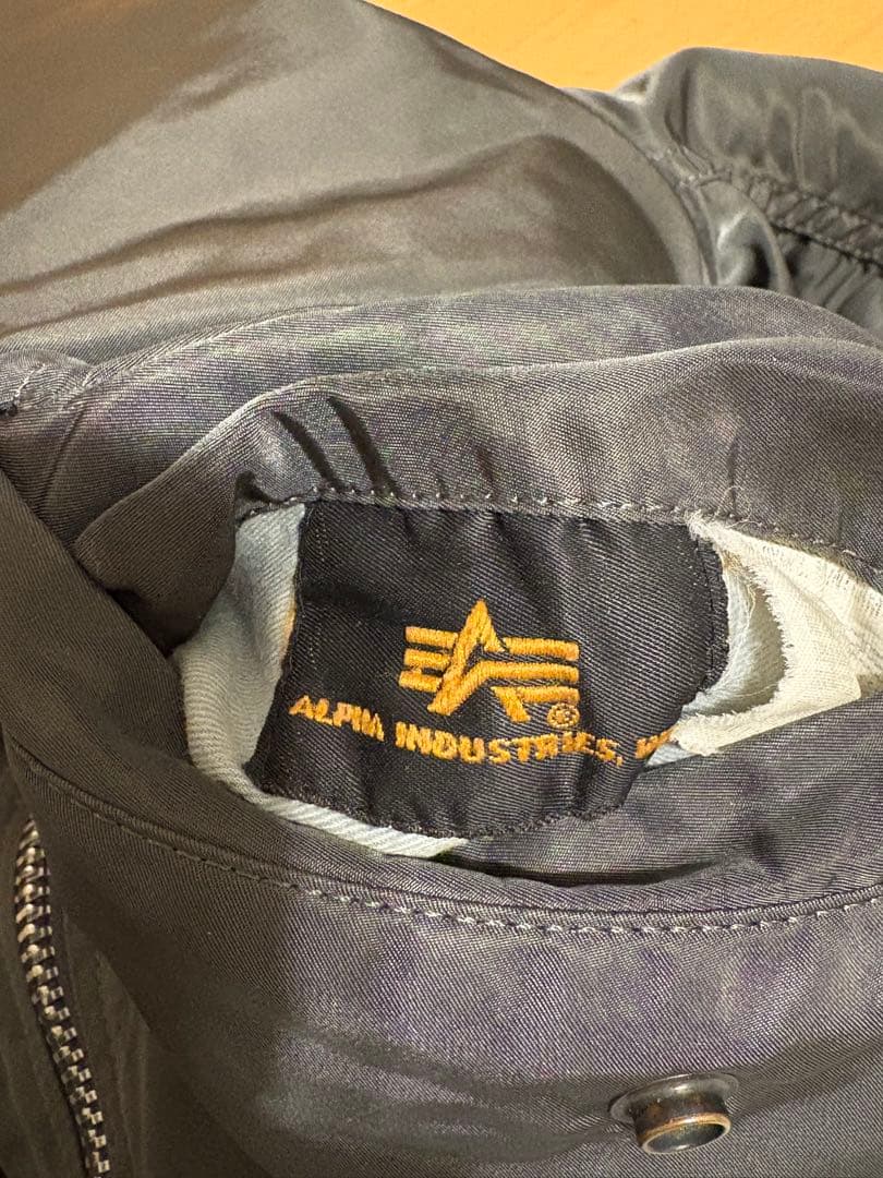 希少M-TALL★00s ALPHA MA-1 藤原ヒロシ　ネイバー