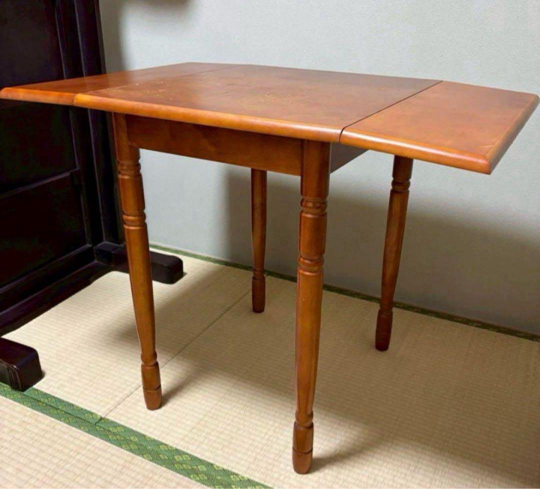 ダイニングテーブル 木製 おしゃれ アンティーク 高級品 完成品 コンパクト