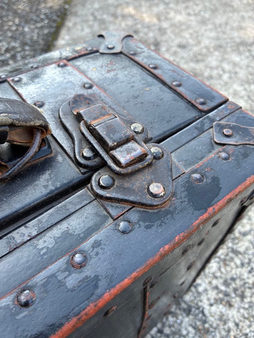 アンティーク ヴィンテージトランク 昭和レトロ 鞄