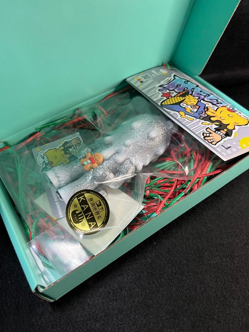 ア*中様 意識他界系　メルトくん　冬限定スノーホワイトカラー　ソフビ