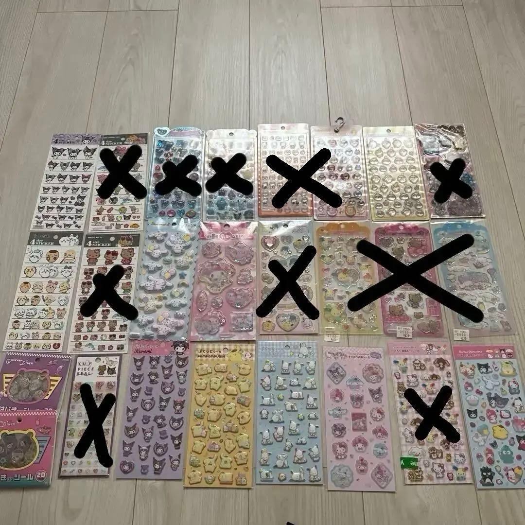 うるちゅるPOPSEAL ボンボンドロップ　サンリオ　たまごっち　ちいかわ