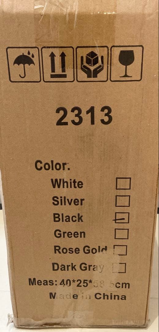 アルミフレームスーツケース♥フロントオープン ブラックSサイズ 42L 機内持込