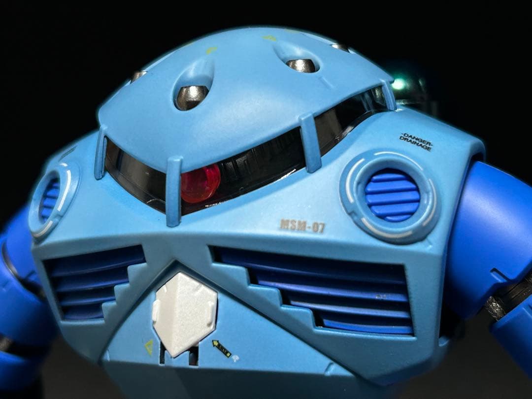 MGズゴック量産型イメージキャンディーグラデーション一部艶消し塗装済完成品