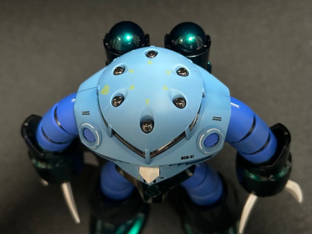 MGズゴック量産型イメージキャンディーグラデーション一部艶消し塗装済完成品