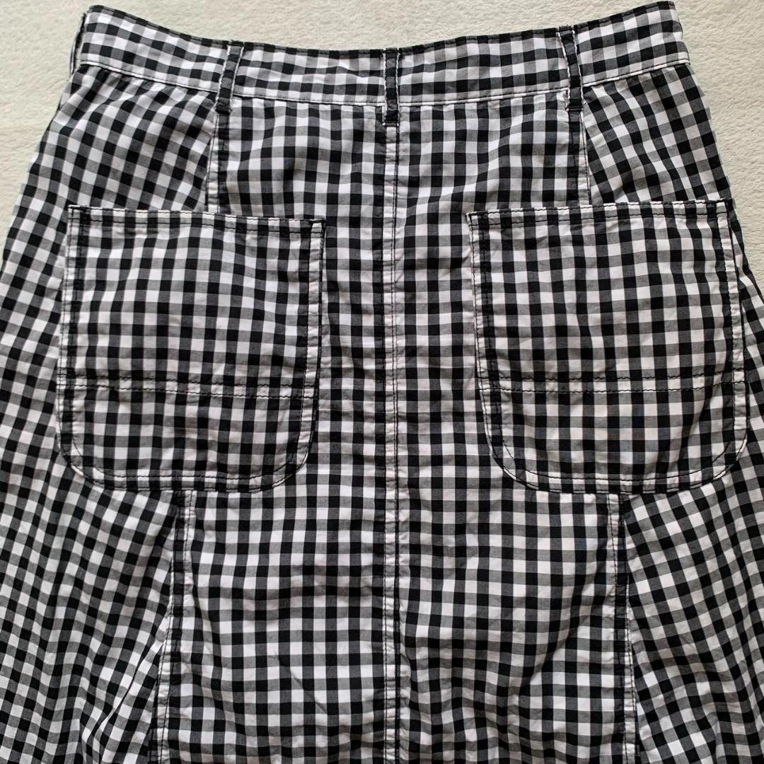 【美品】ブラックコムデギャルソン ギンガムチェック サルエルパンツ