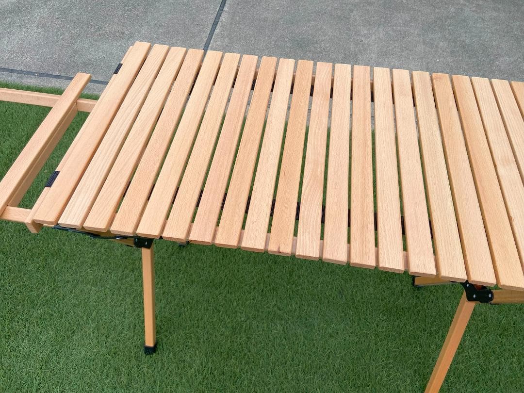 nicoFIELDOOR ウッドロール　キッチンテーブル ツーバーナー対応