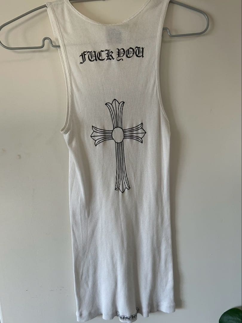 Chrome Hearts ホワイト タンクトップ