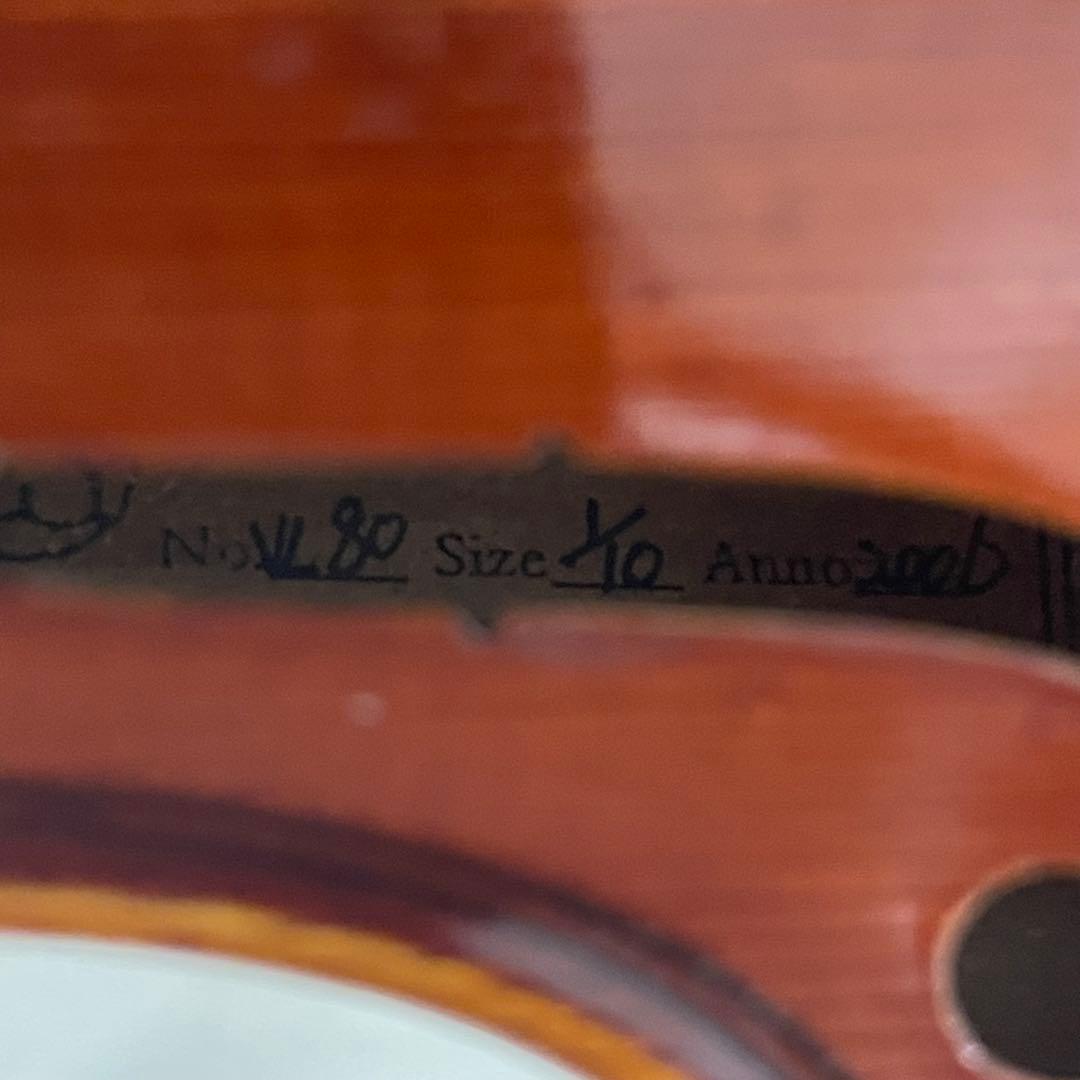 希少品 ANDREAS EASTMAN VL80 1/10 バイオリン 2006
