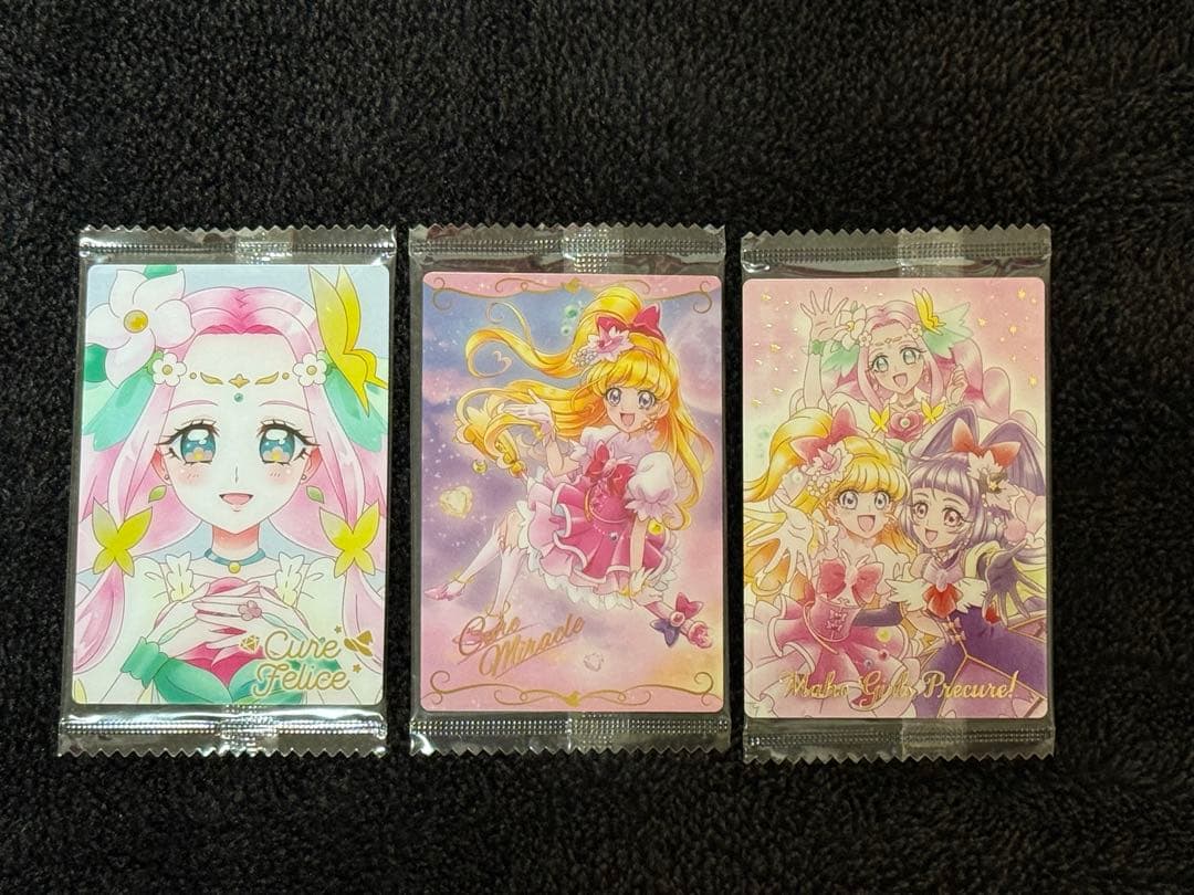 プリキュアウエハース 第2弾、5弾、6弾、8弾、11弾 35点セット