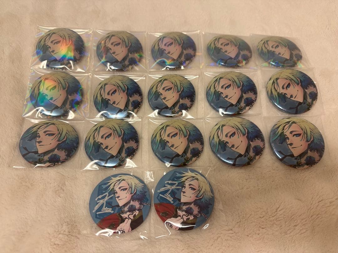 ブルーロック ミヒャエル・カイザー推しキャラバッジA、29巻特装版缶バッジ