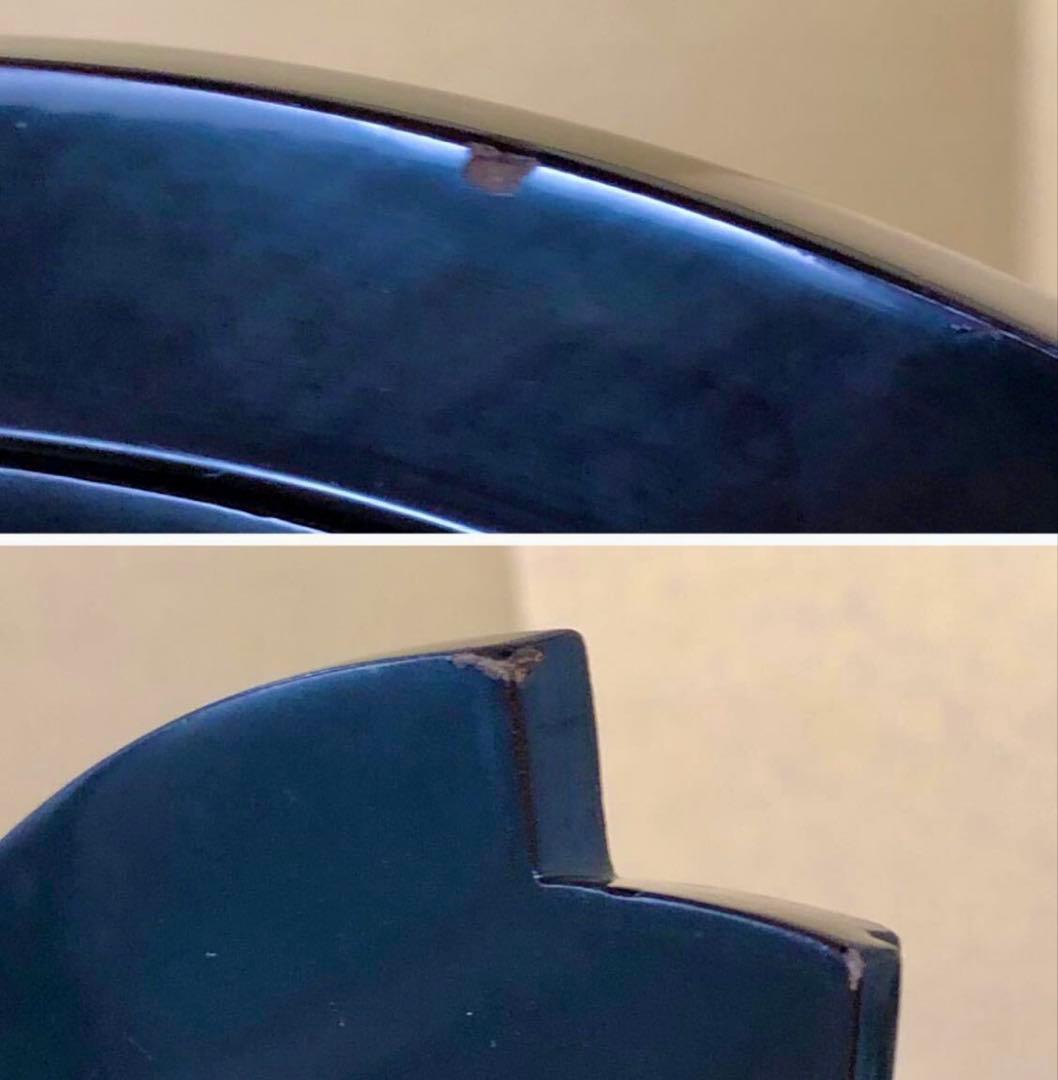 「祖」黒真塗 手桶水指 塗師 川瀬 表完 木製漆器 共箱 (台①)