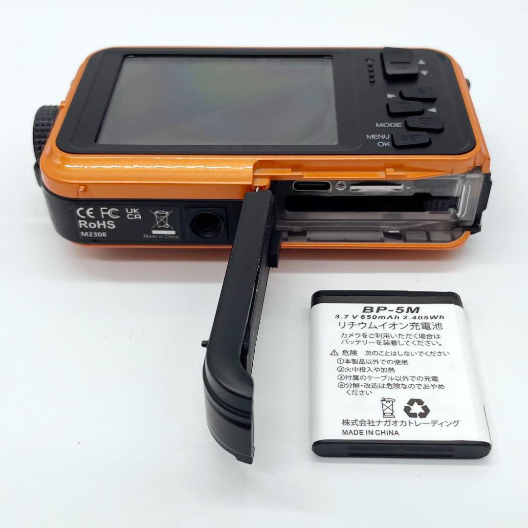 ■movio 500万画素 防水デジタルカメラ MWP200