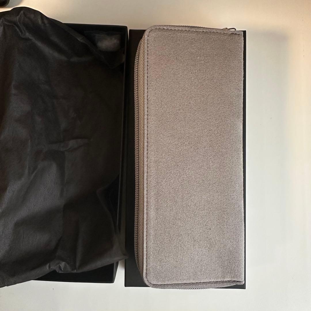 PLOTTERプロッターアメリカ限定ホースヘアーIIペンケース ネイビー+グレー