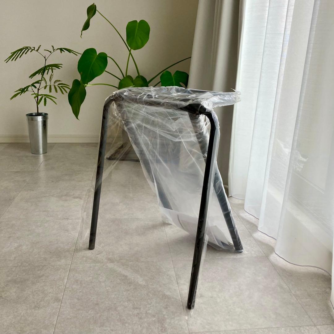 未使用 ブラック DUENDE　BENT STOOL　フレキシブルな スツール