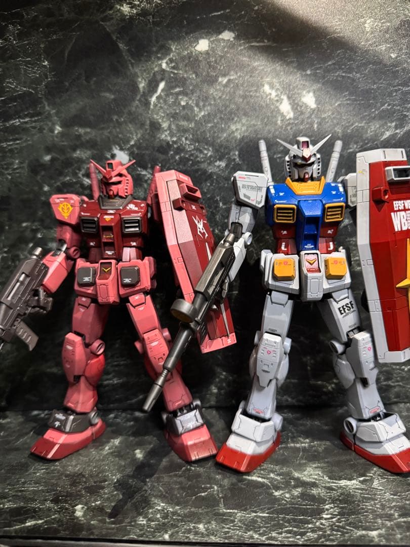 MG ガンダム　 ONE YEAR WAR 塗装完成品　ガンプラ　プラモデル