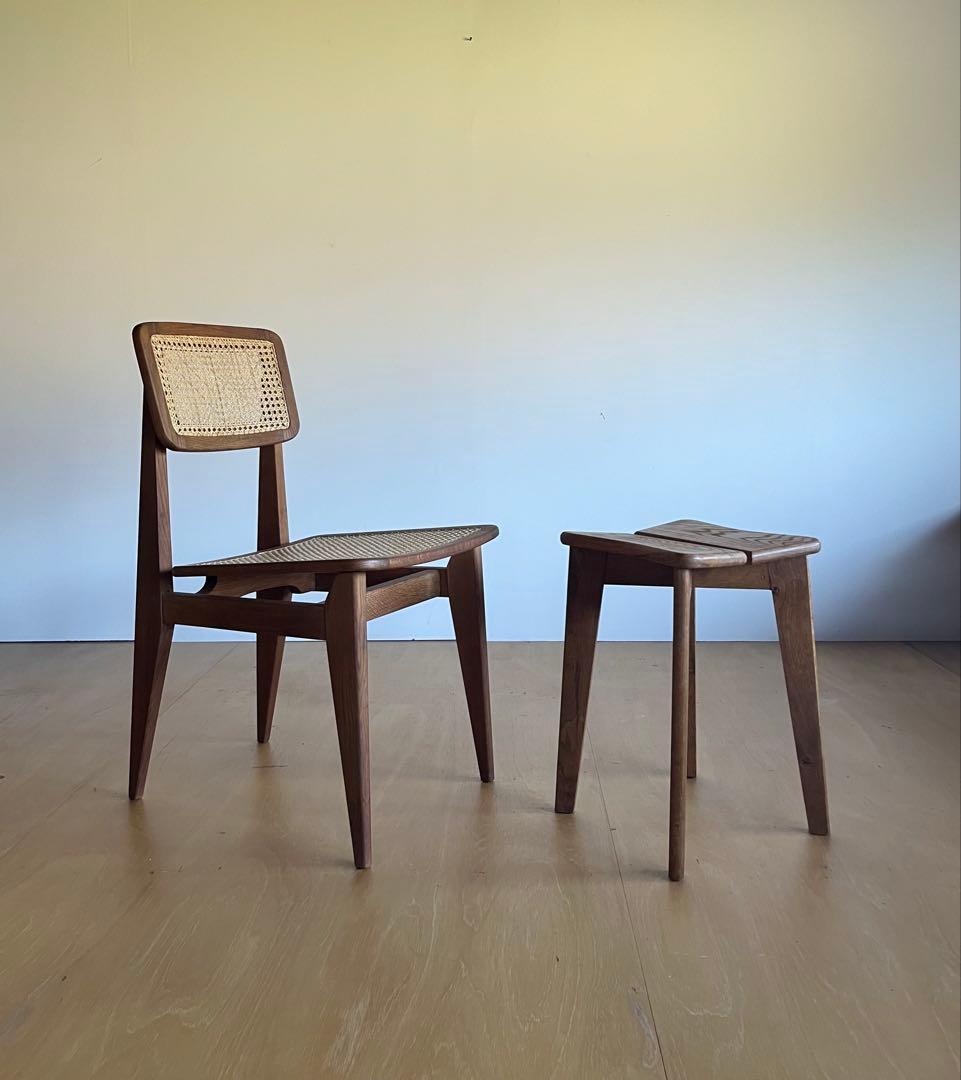 スツール Marcel Gascoin Trefle Stool Arhec 1950s