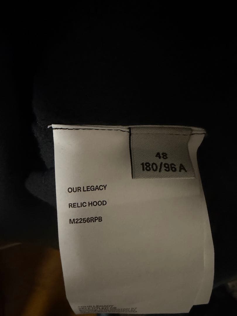 トップス OUR LEGACY 25ss RELIC HOOD 48