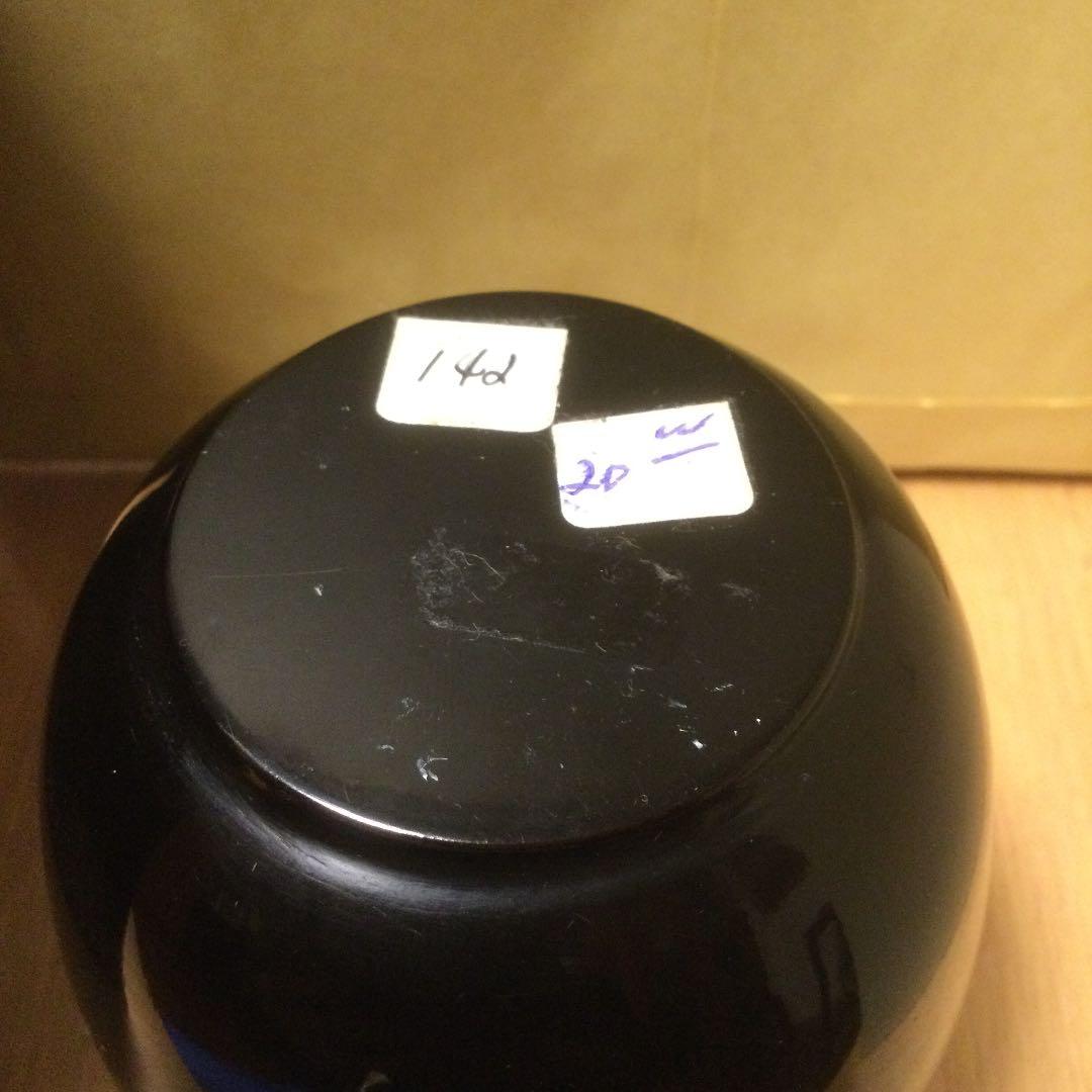 茶器、中国福建省産黒漆小壺