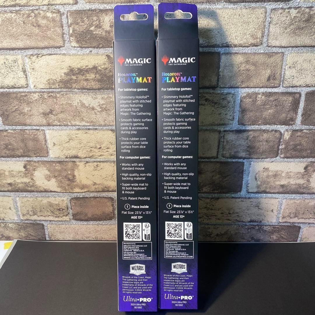 ウルトラプロ　mtg プレイマット　旅するチョコボ　ホロFOIL