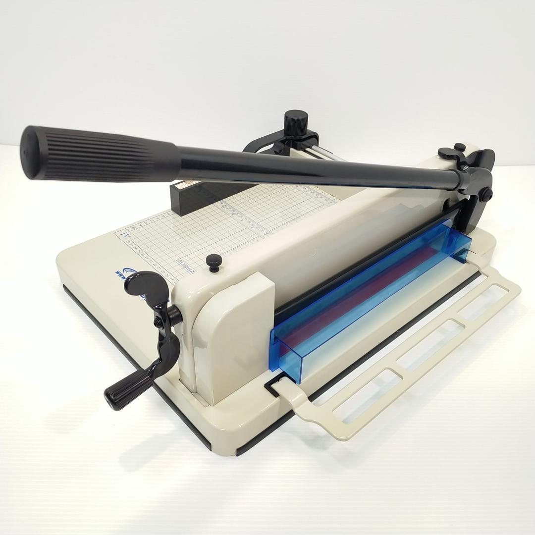 【新品刃】HFS(R) ペーパーカッター (A4) 大型裁断機 400枚まで